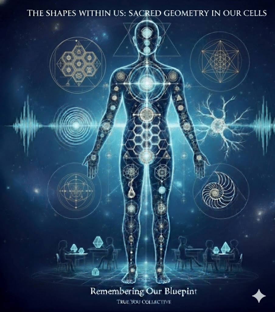 🔷 The Shapes Within Us: How Sacred Geometry Lives in Our Cells - True ...