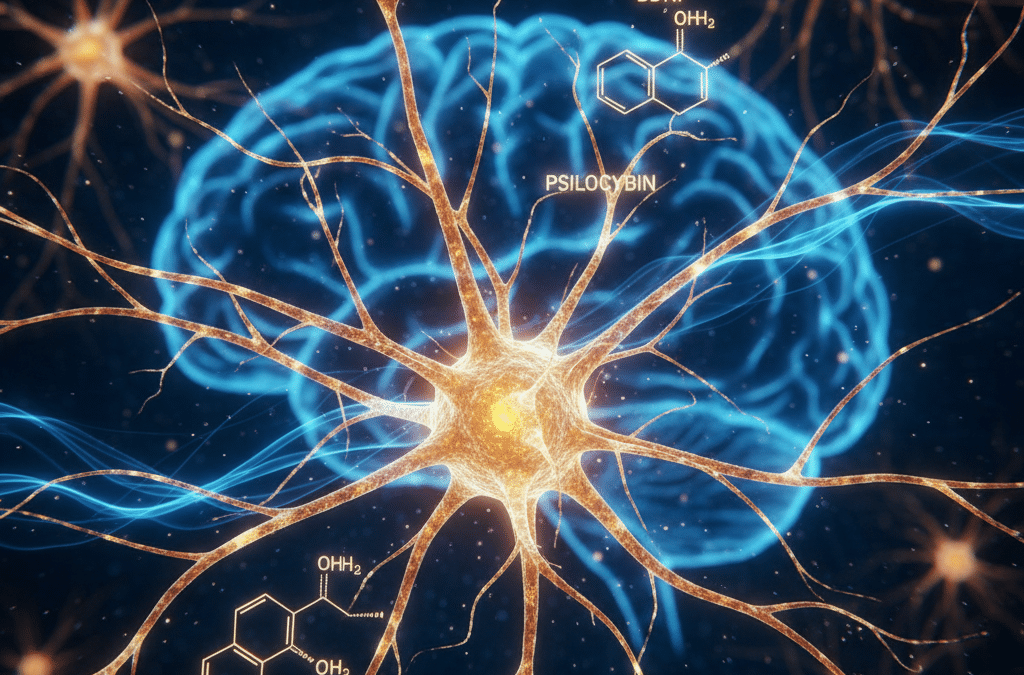 🍄 Psilocybin and Your Cells: How Healing Happens Beneath the Experience