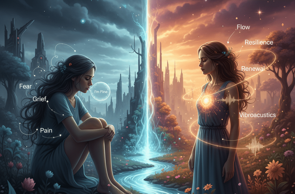 🌌 When “I’m Fine” Isn’t Fine: Rethinking Healing Through the Nervous System