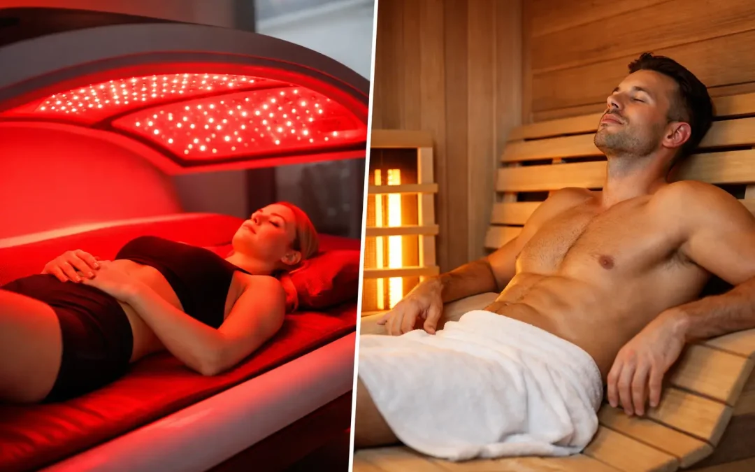 Red Light Therapy vs Infrared Sauna